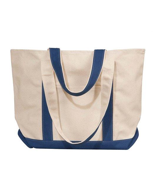 Liberty Bags Windward Large Cotton Canvas Classic Boat Tote 8871 - Dresses Max