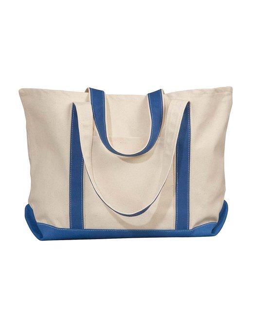 Liberty Bags Carmel Classic XL Cotton Canvas Boat Tote 8872 - Dresses Max
