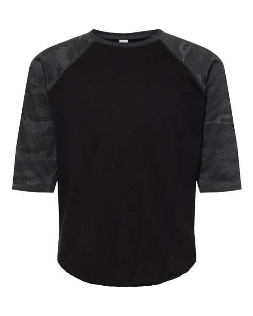 LAT Youth Baseball Fine Jersey Three-Quarter Sleeve Tee 6130 - Dresses Max