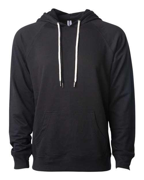 Independent Trading Co. Icon Lightweight Loopback Terry Hooded Sweatshirt SS1000 - Dresses Max