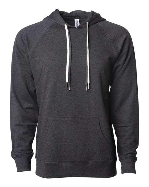 Independent Trading Co. Icon Lightweight Loopback Terry Hooded Sweatshirt SS1000 - Dresses Max