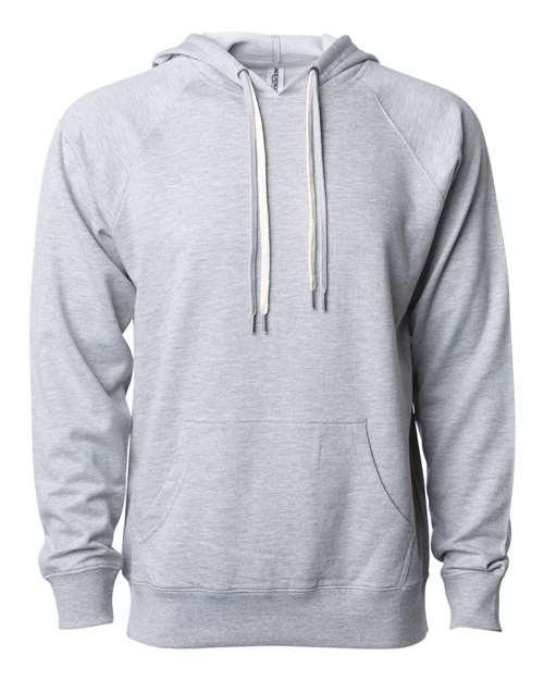 Independent Trading Co. Icon Lightweight Loopback Terry Hooded Sweatshirt SS1000 - Dresses Max