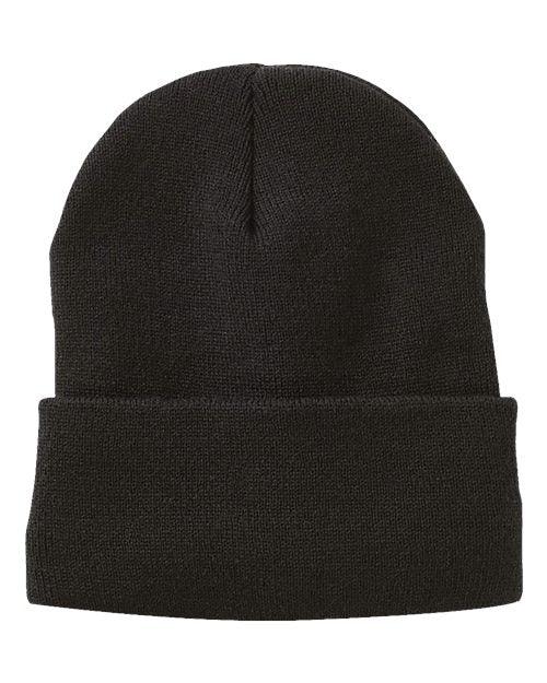 Sportsman Sherpa Lined 12" Cuffed Beanie SP12SL - Dresses Max