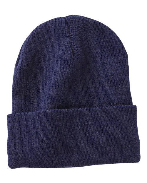 Sportsman Sherpa Lined 12" Cuffed Beanie SP12SL - Dresses Max