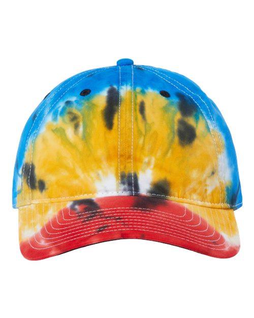 The Game Asbury Tie-Dyed Twill Cap GB482 - Dresses Max