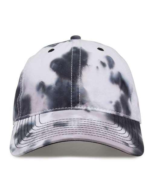 The Game Asbury Tie-Dyed Twill Cap GB482 - Dresses Max