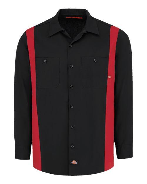 Dickies Industrial Colorblocked Long Sleeve Shirt 5524 - Dresses Max