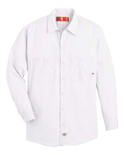 Dickies Industrial Long Sleeve Work Shirt L535 - Dresses Max
