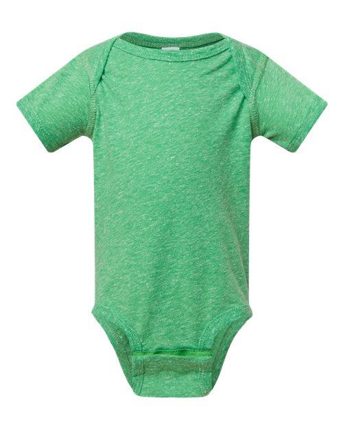 Rabbit Skins Infant Harborside Mélange Bodysuit 4491 - Dresses Max