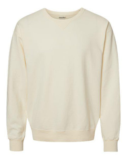 ComfortWash by Hanes Garment-Dyed Unisex Crewneck Sweatshirt GDH400 - Dresses Max