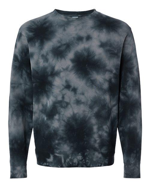 Independent Trading Co. Midweight Tie-Dyed Sweatshirt PRM3500TD - Dresses Max