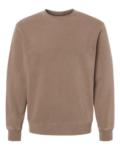 Independent Trading Co. Midweight Pigment-Dyed Crewneck Sweatshirt PRM3500 - Dresses Max