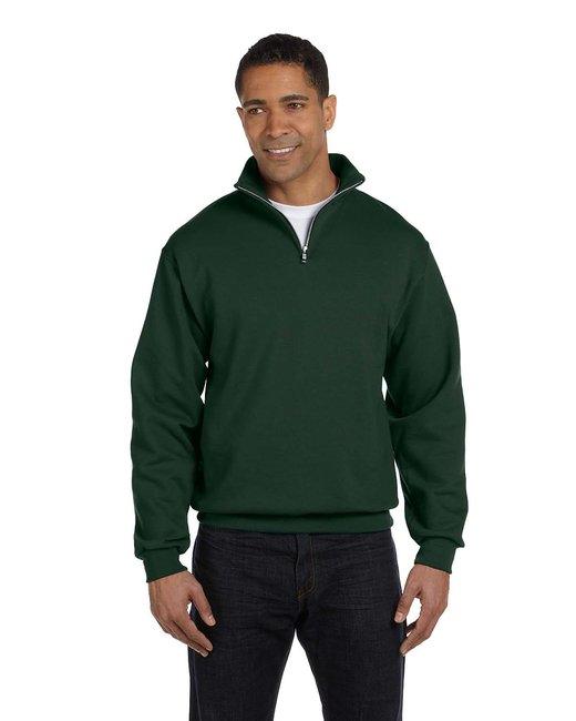 Jerzees Adult NuBlend Quarter-Zip Cadet Collar Sweatshirt 995M - Dresses Max