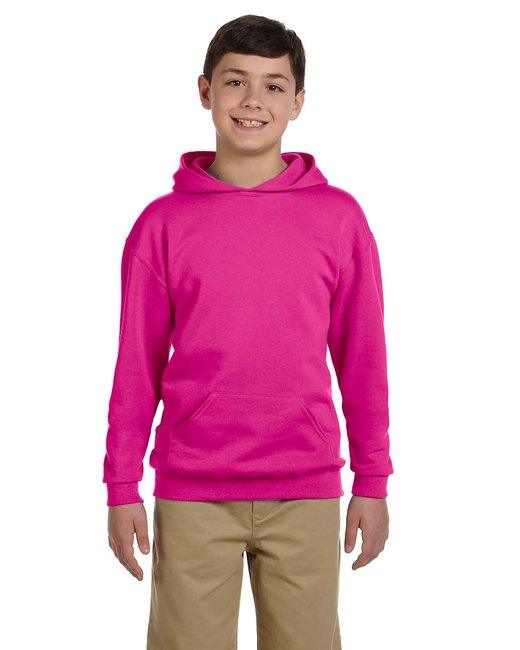 Jerzees Youth 8 oz. NuBlend Fleece Pullover Hooded Sweatshirt 996Y - Dresses Max