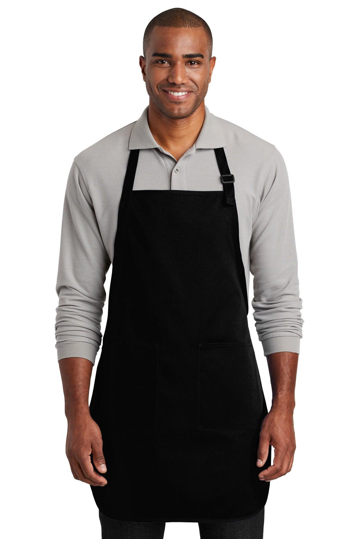 Port Authority Full-Length Two-Pocket Bib Apron. A600 - Dresses Max