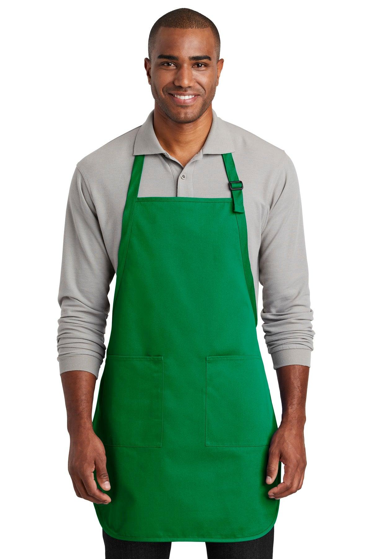 Port Authority Full-Length Two-Pocket Bib Apron. A600 - Dresses Max