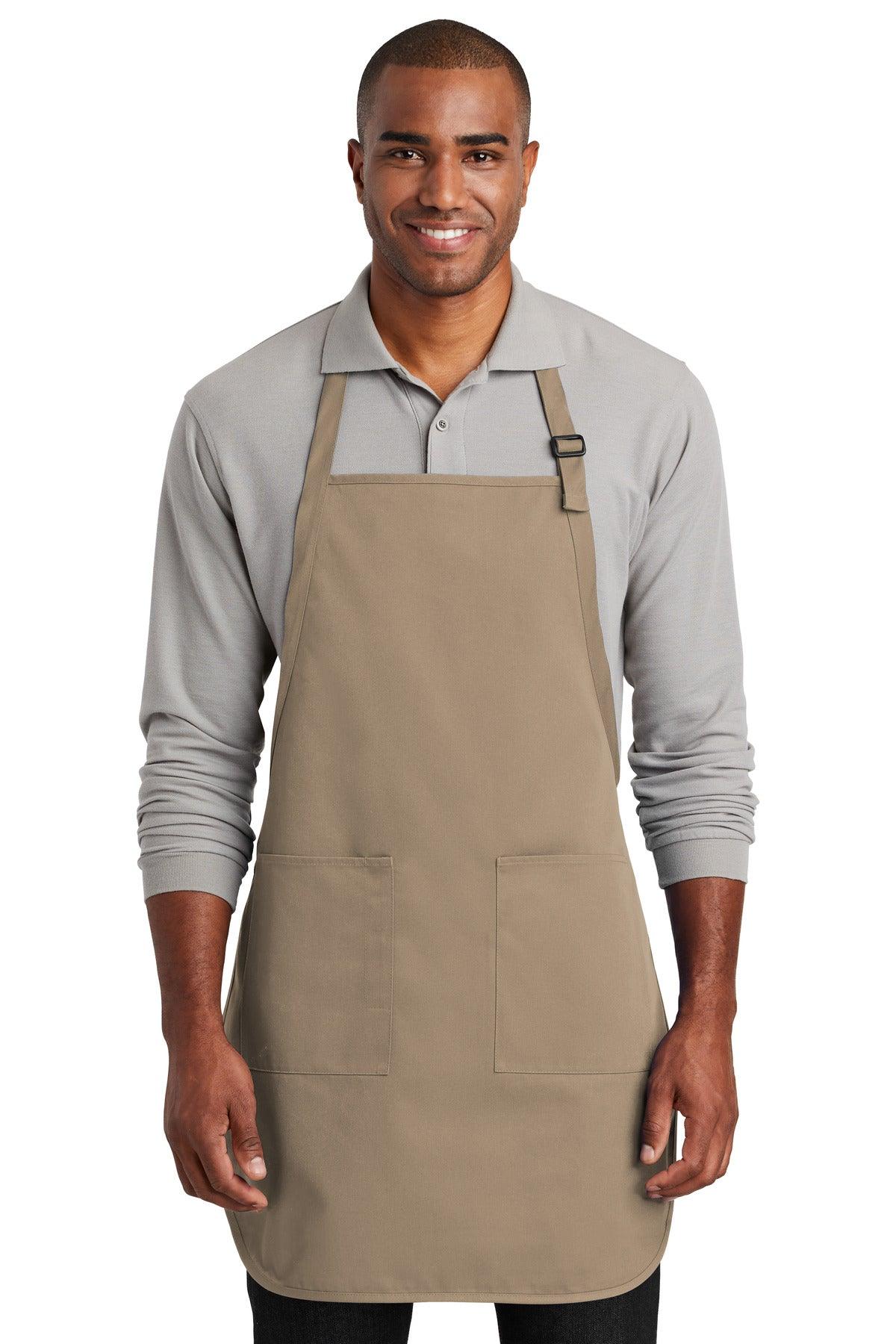 Port Authority Full-Length Two-Pocket Bib Apron. A600 - Dresses Max