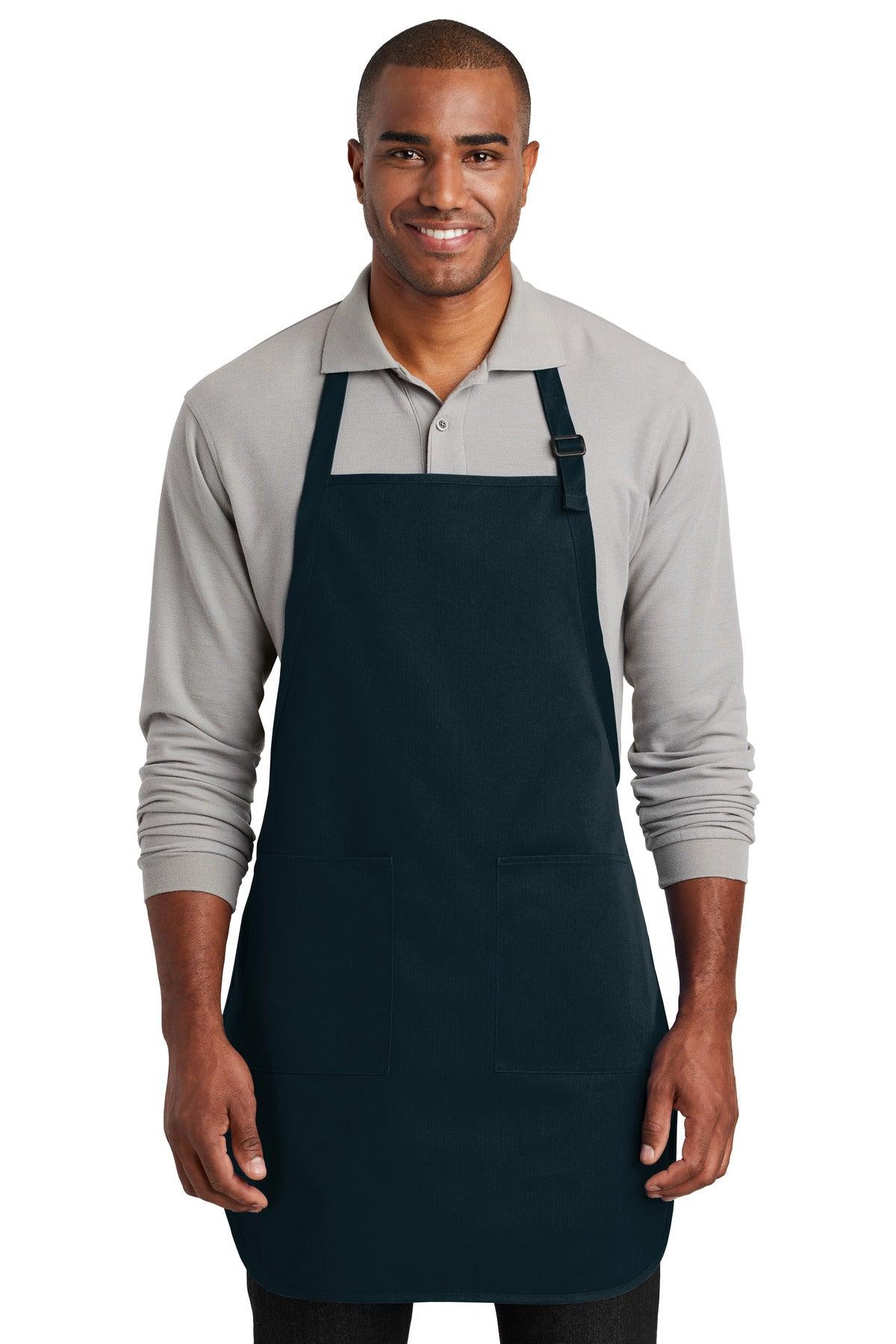 Port Authority Full-Length Two-Pocket Bib Apron. A600 - Dresses Max