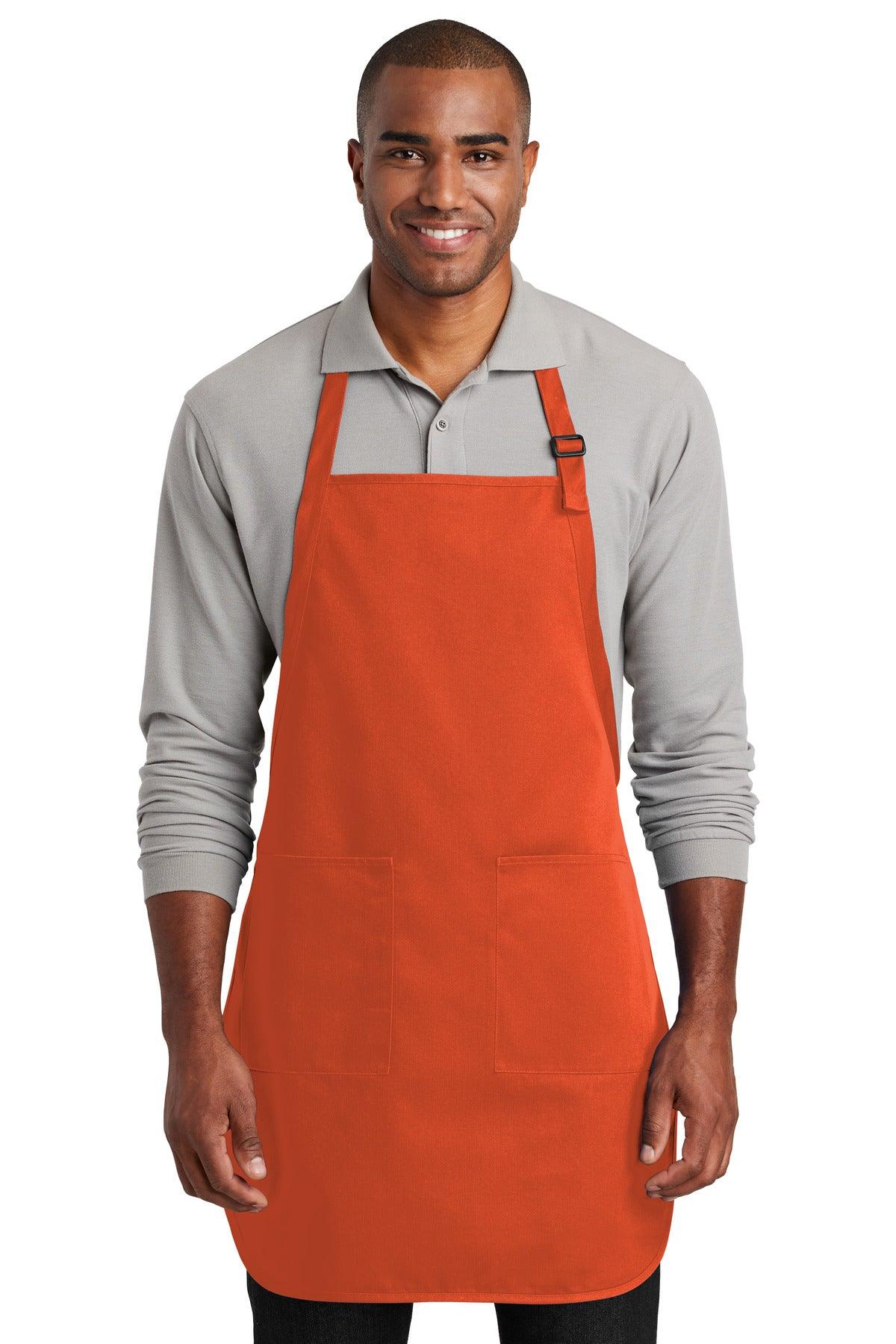 Port Authority Full-Length Two-Pocket Bib Apron. A600 - Dresses Max