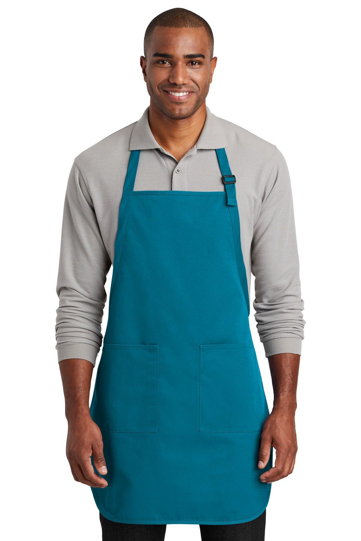 Port Authority Full-Length Two-Pocket Bib Apron. A600 - Dresses Max