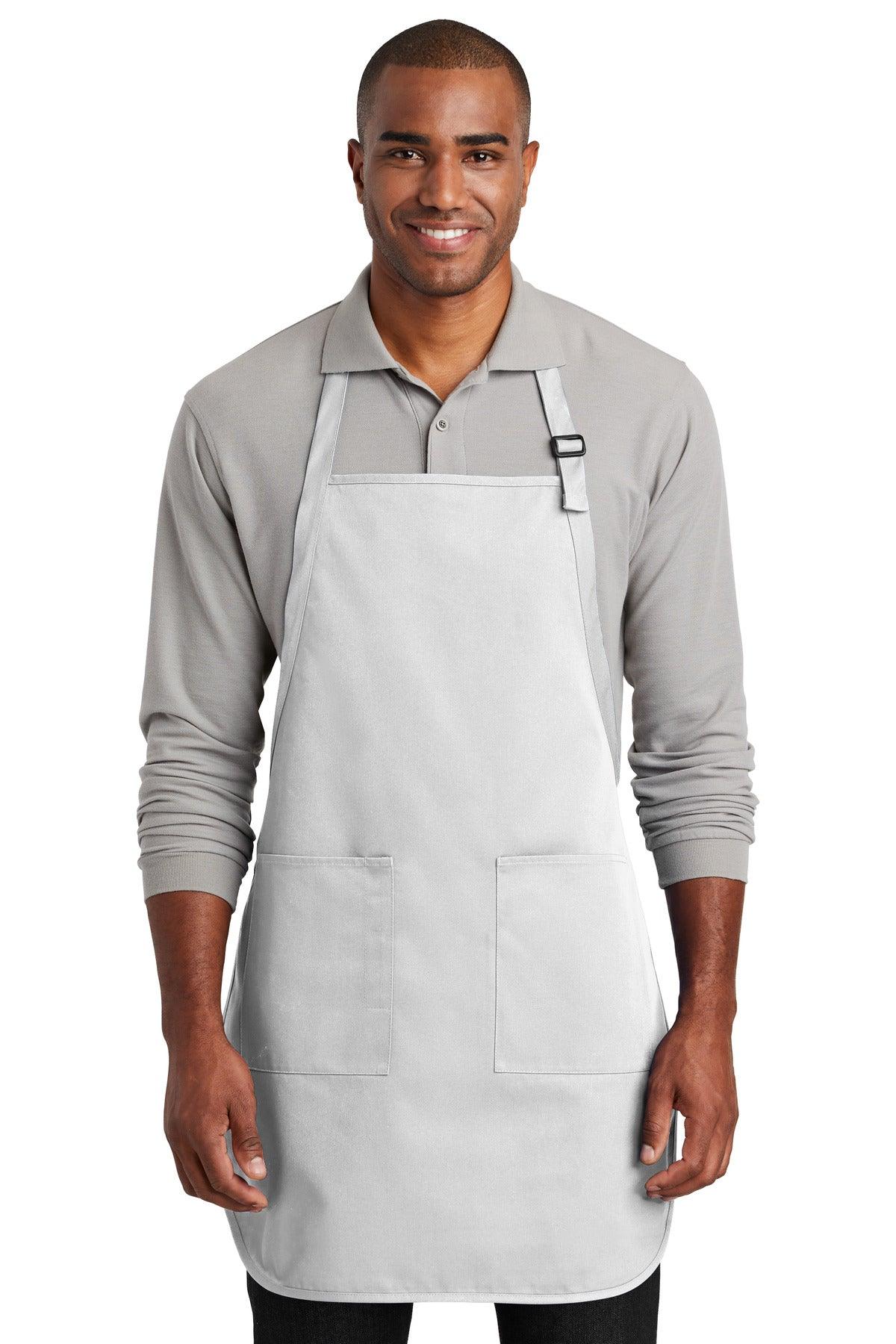 Port Authority Full-Length Two-Pocket Bib Apron. A600 - Dresses Max