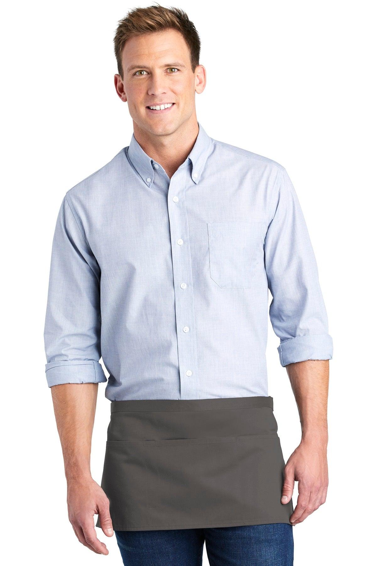 Port Authority Three-Pocket Waist Apron. A602 - Dresses Max