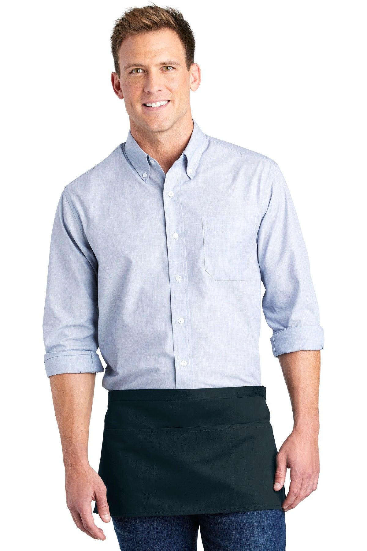 Port Authority Three-Pocket Waist Apron. A602 - Dresses Max