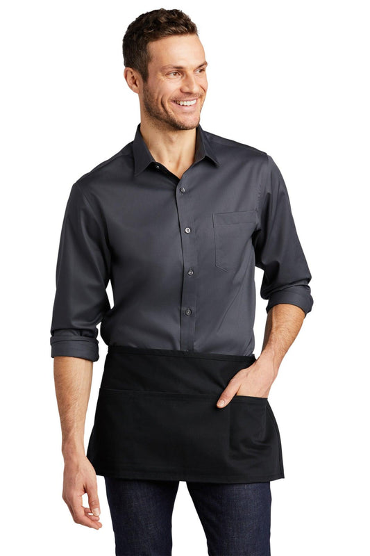 Port Authority Easy Care Reversible Waist Apron with Stain Release. A707 - Dresses Max
