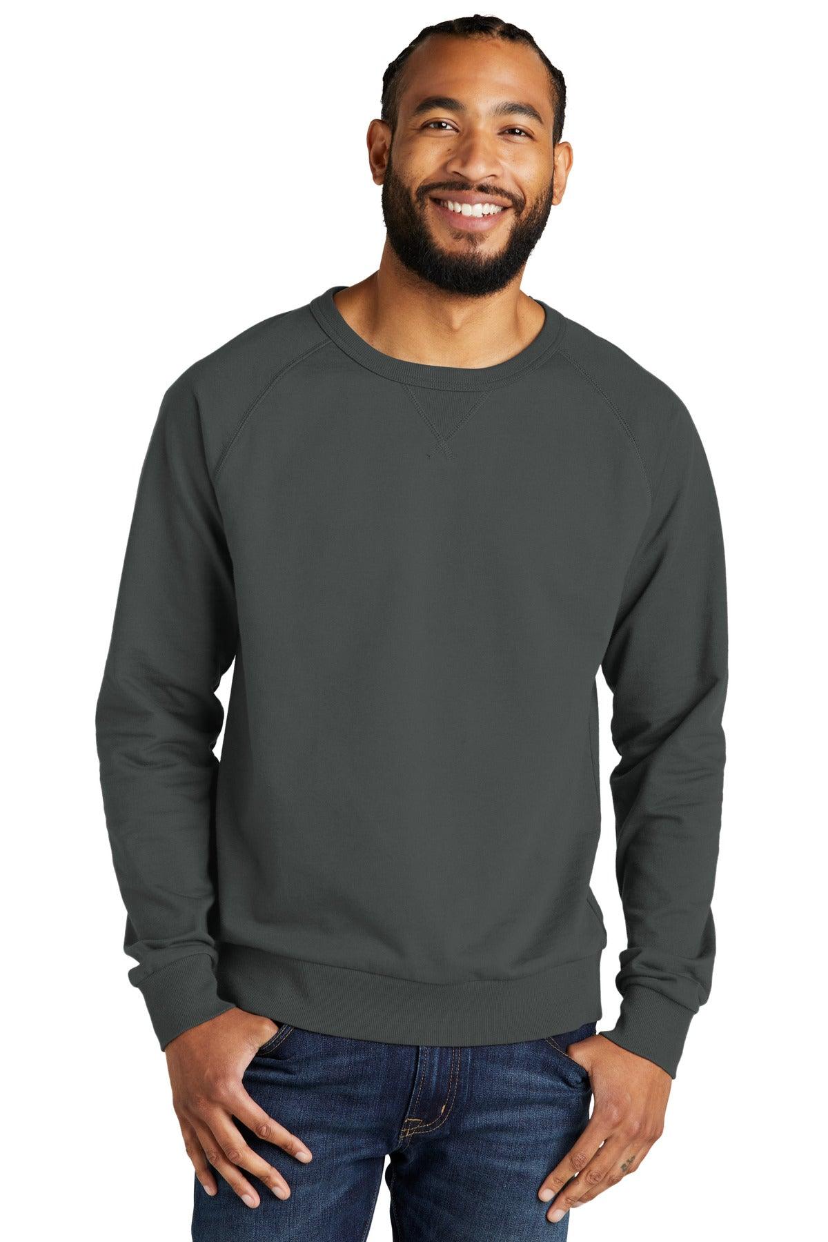 Allmade Unisex Organic French Terry Crewneck Sweatshirt AL4004 - Dresses Max