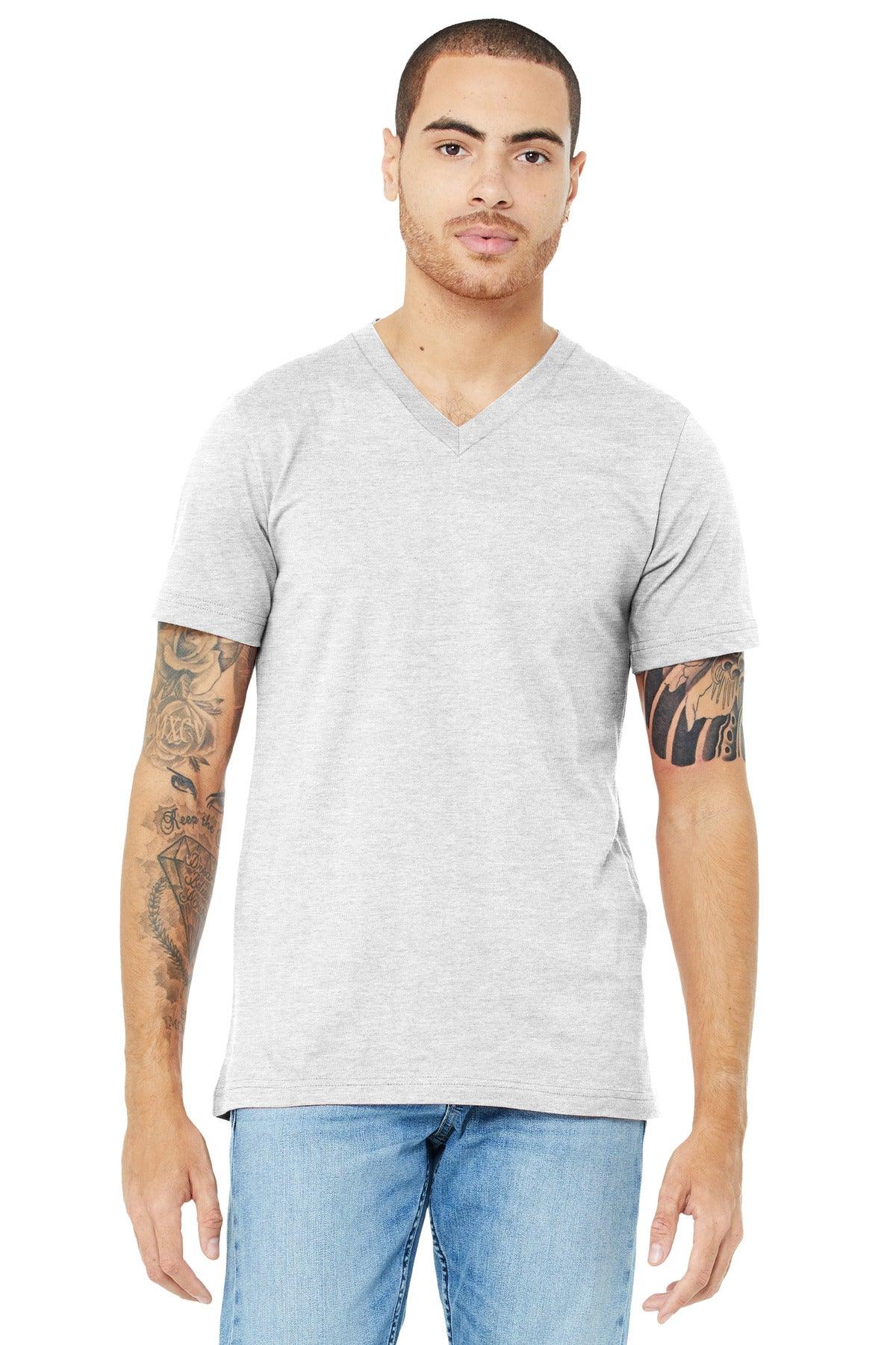 BELLA+CANVAS Unisex Jersey Short Sleeve V-Neck Tee. BC3005 - Dresses Max