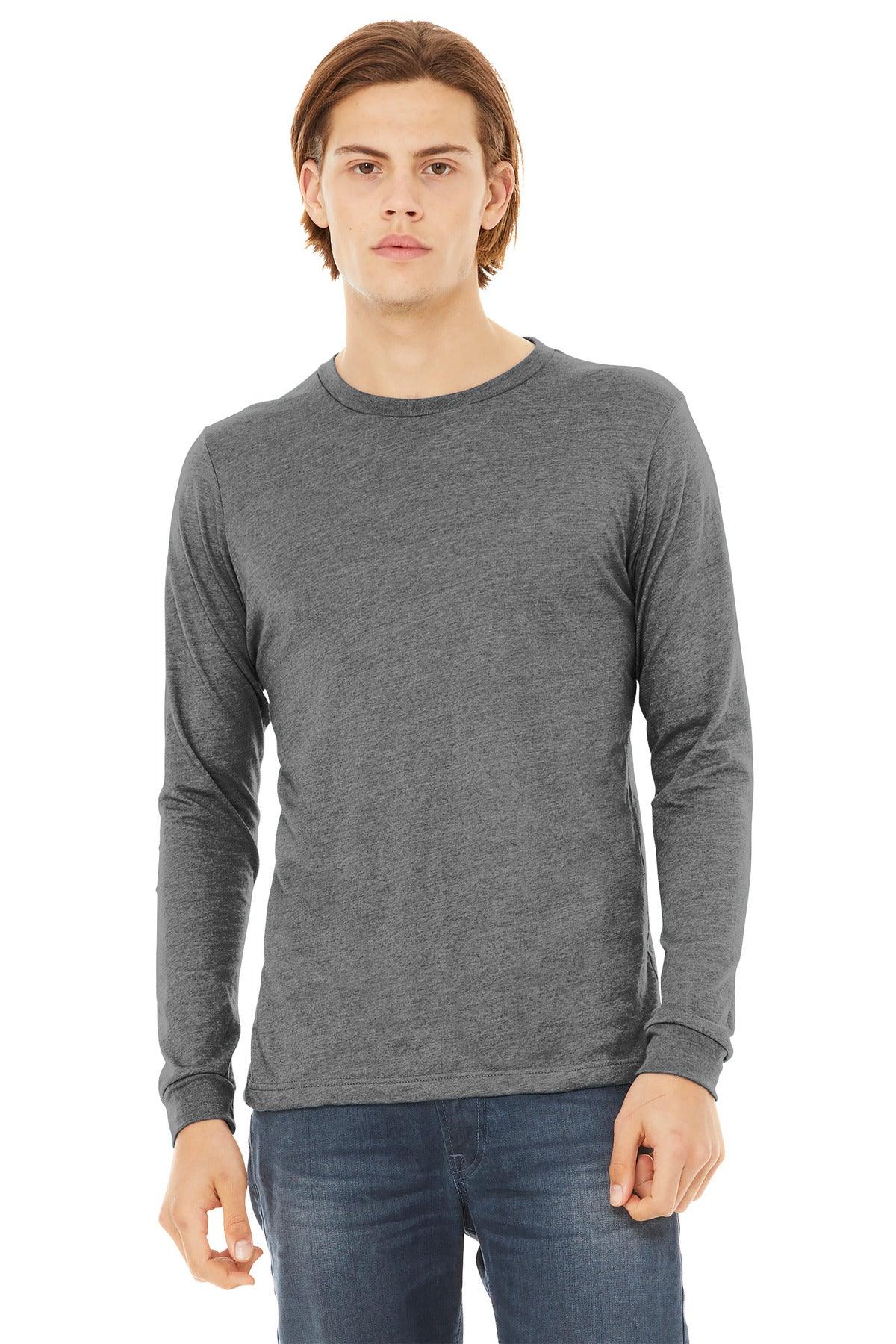 BELLA+CANVAS Unisex Triblend Long Sleeve Tee BC3513 - Dresses Max