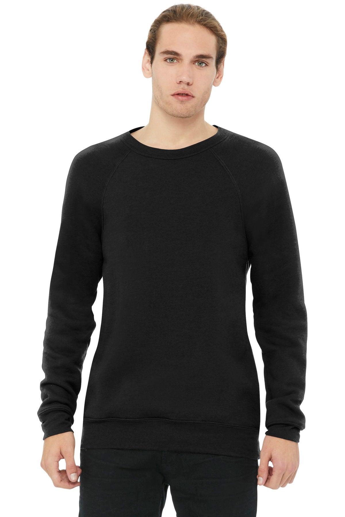 BELLA+CANVAS Unisex Sponge Fleece Raglan Sweatshirt. BC3901 - Dresses Max