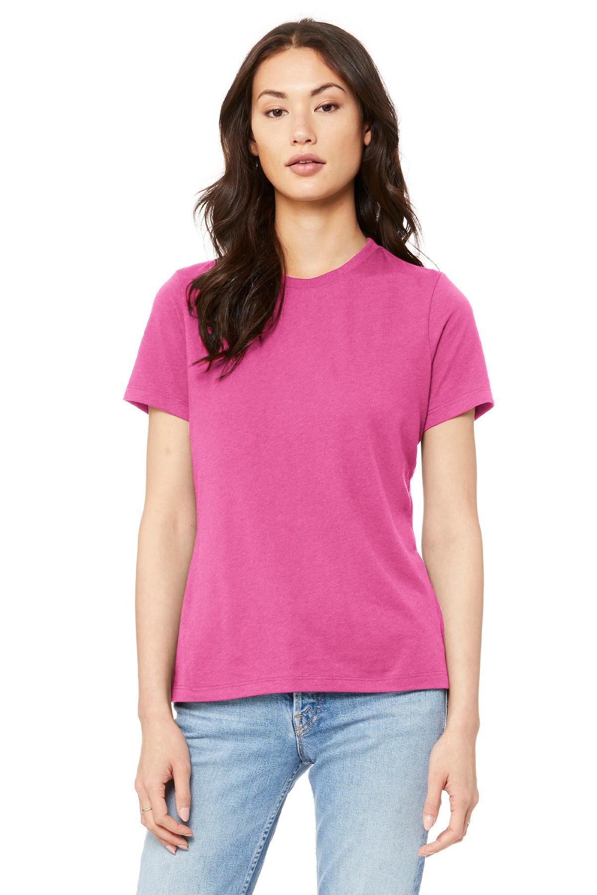 BELLA+CANVAS Women's Relaxed Jersey Short Sleeve Tee. BC6400 - Dresses Max