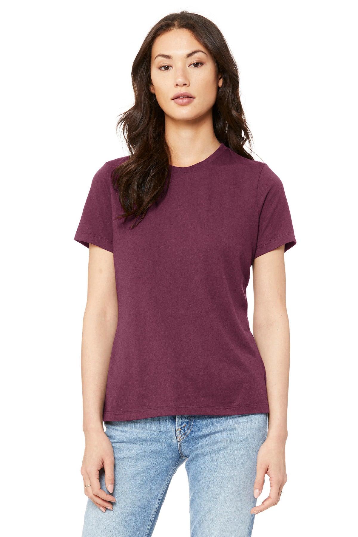 BELLA+CANVAS Women's Relaxed Jersey Short Sleeve Tee. BC6400 - Dresses Max