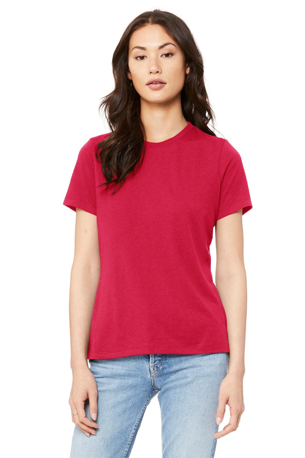 BELLA+CANVAS Women's Relaxed Jersey Short Sleeve Tee. BC6400 - Dresses Max