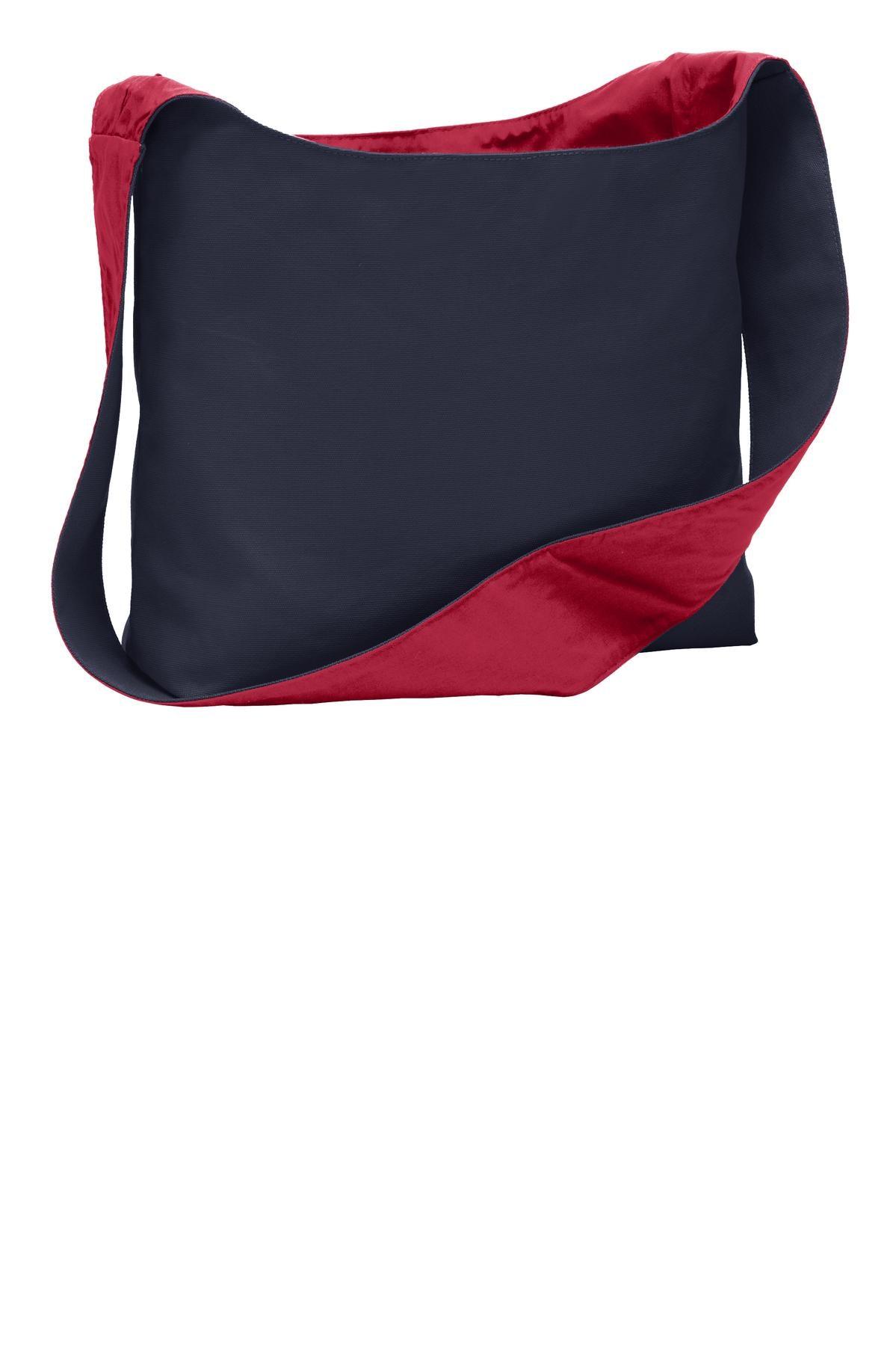 Port Authority Cotton Canvas Sling Bag. BG405 - Dresses Max