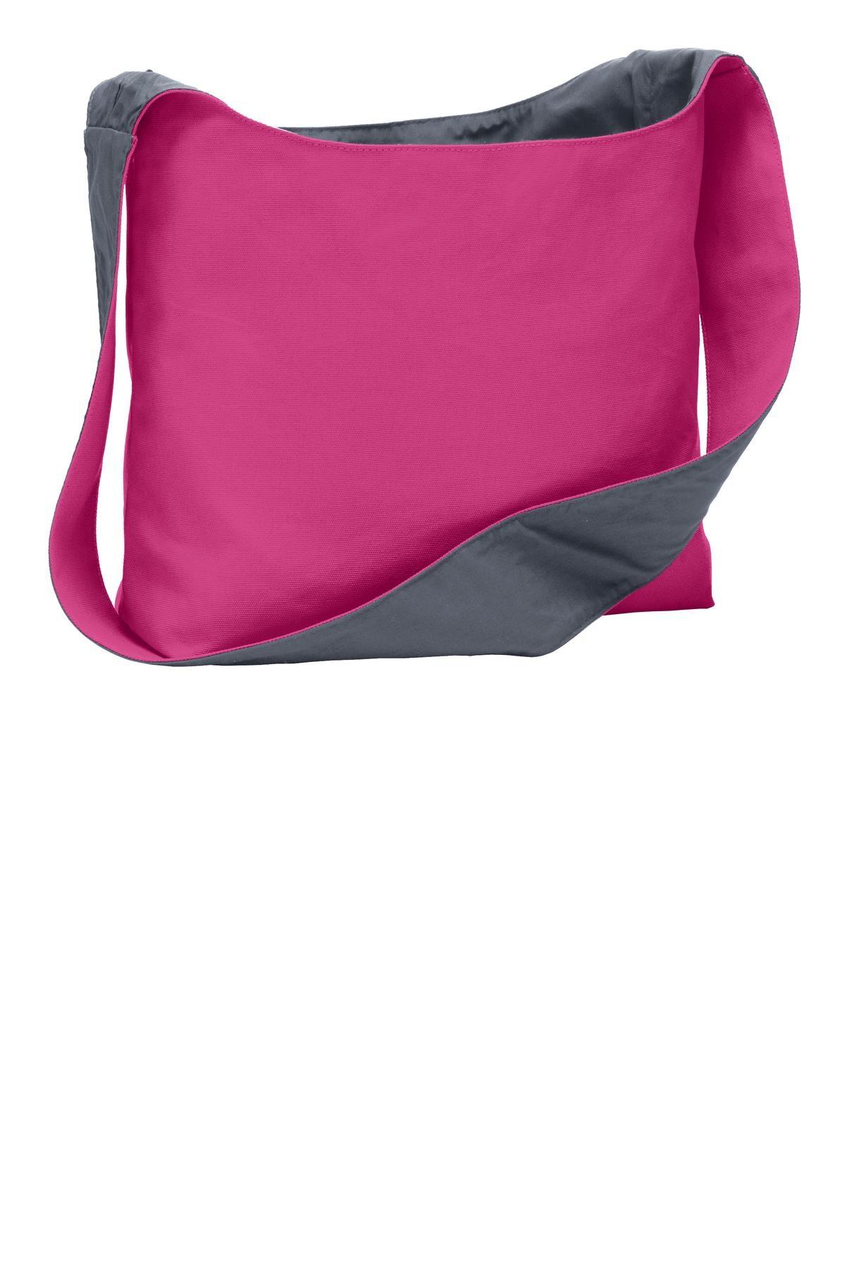 Port Authority Cotton Canvas Sling Bag. BG405 - Dresses Max