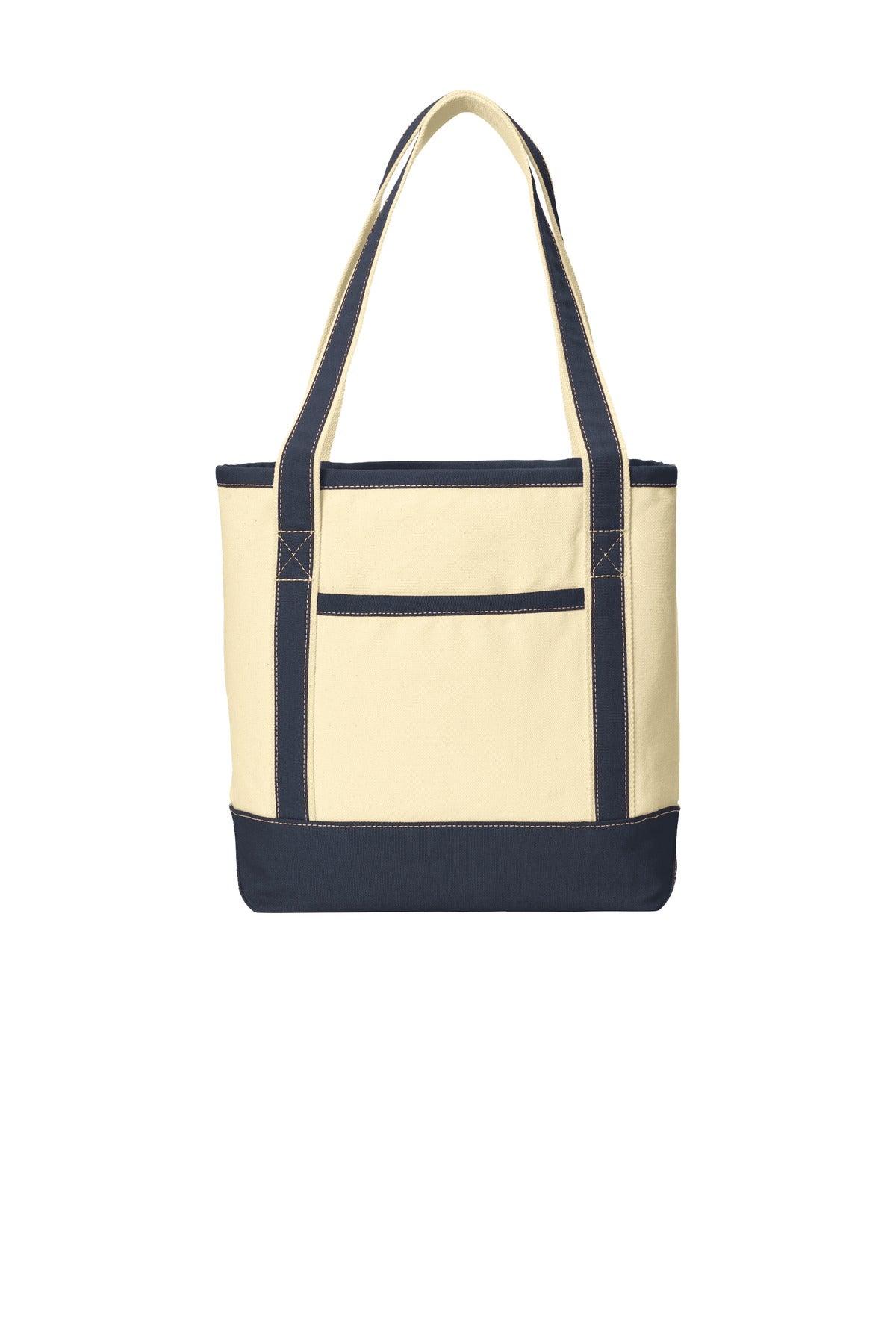 Port Authority Medium Cotton Canvas Boat Tote. BG412 - Dresses Max