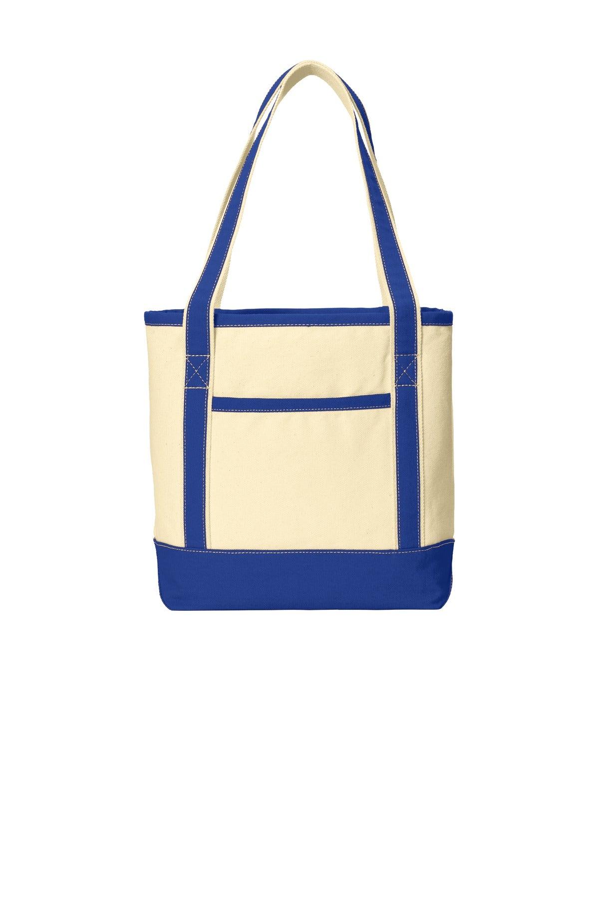 Port Authority Medium Cotton Canvas Boat Tote. BG412 - Dresses Max