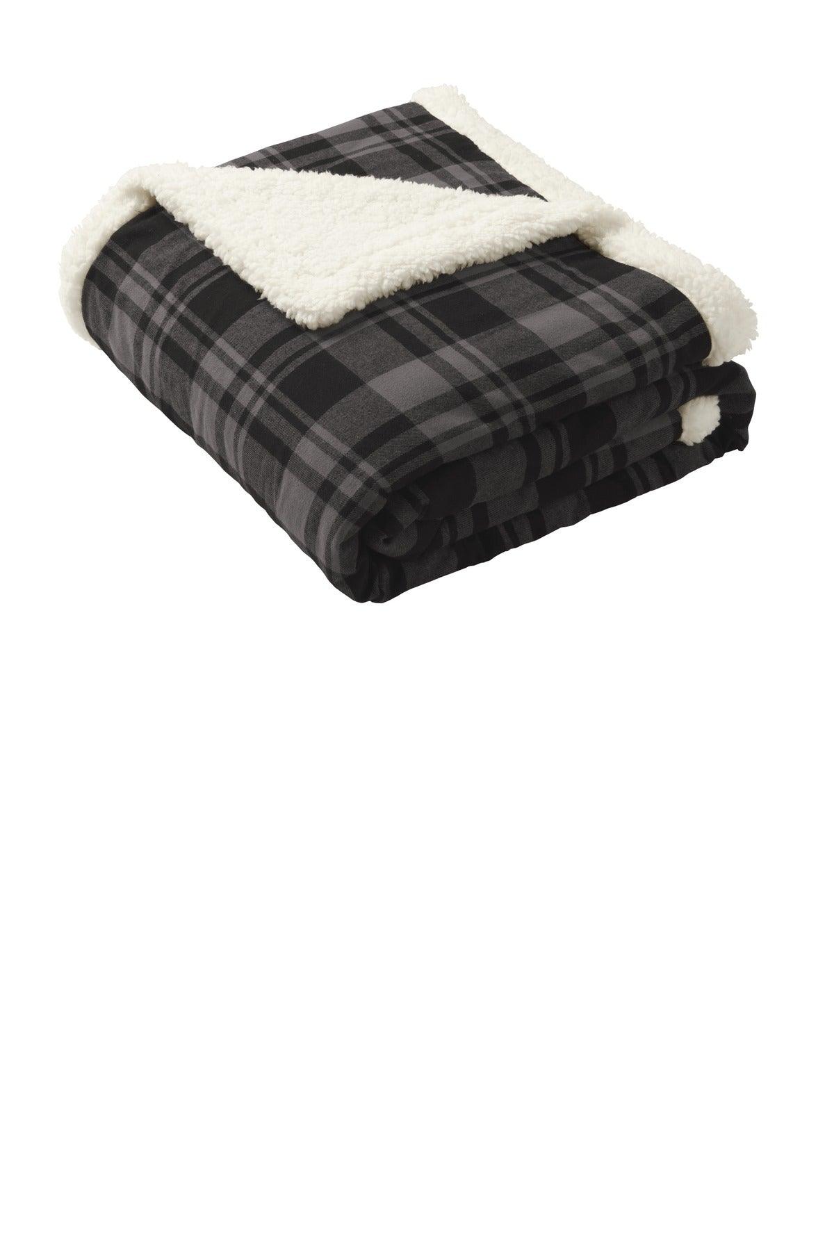 Port Authority Flannel Sherpa Blanket. BP43 - Dresses Max