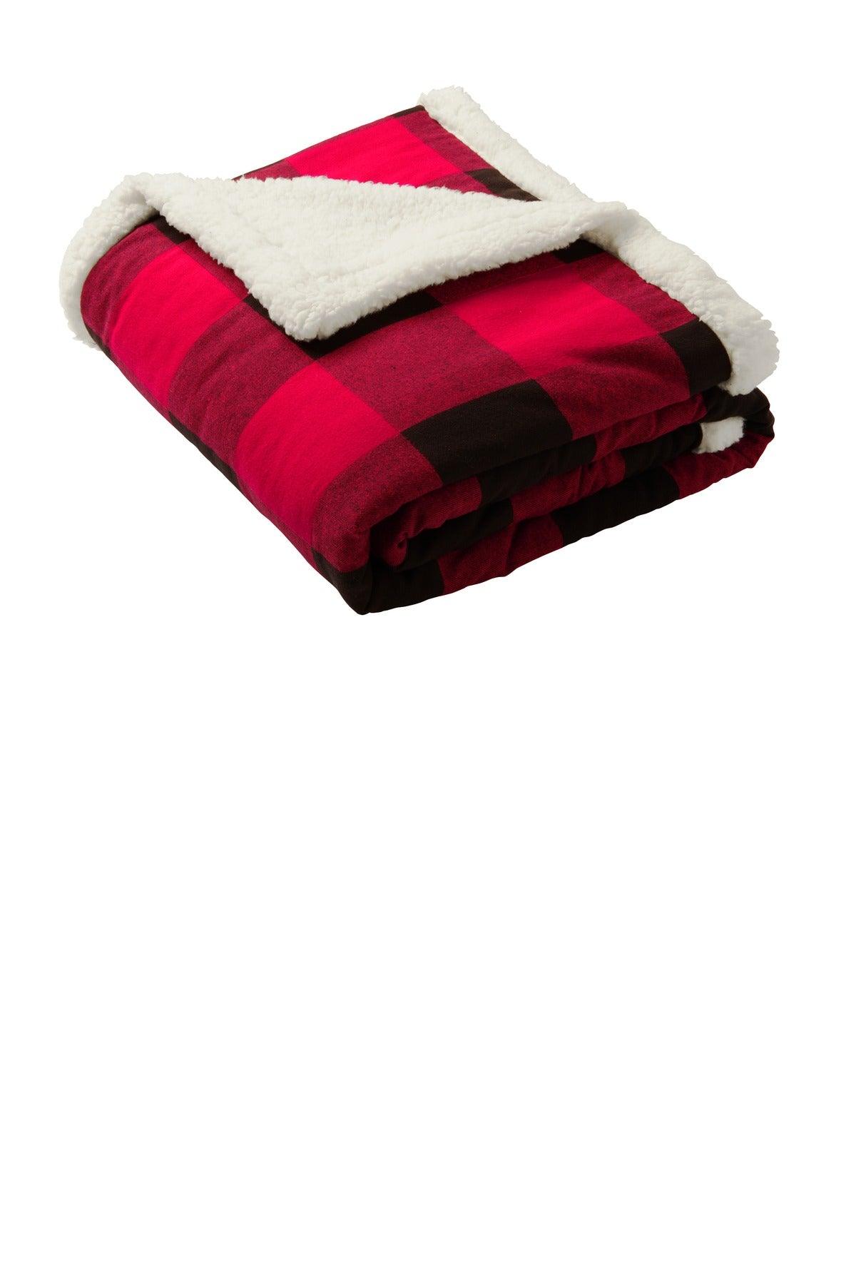 Port Authority Flannel Sherpa Blanket. BP43 - Dresses Max