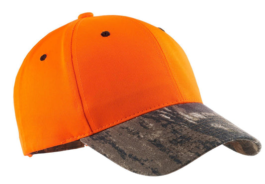 Port Authority Enhanced Visibility Cap with Camo Brim. C804 - Dresses Max