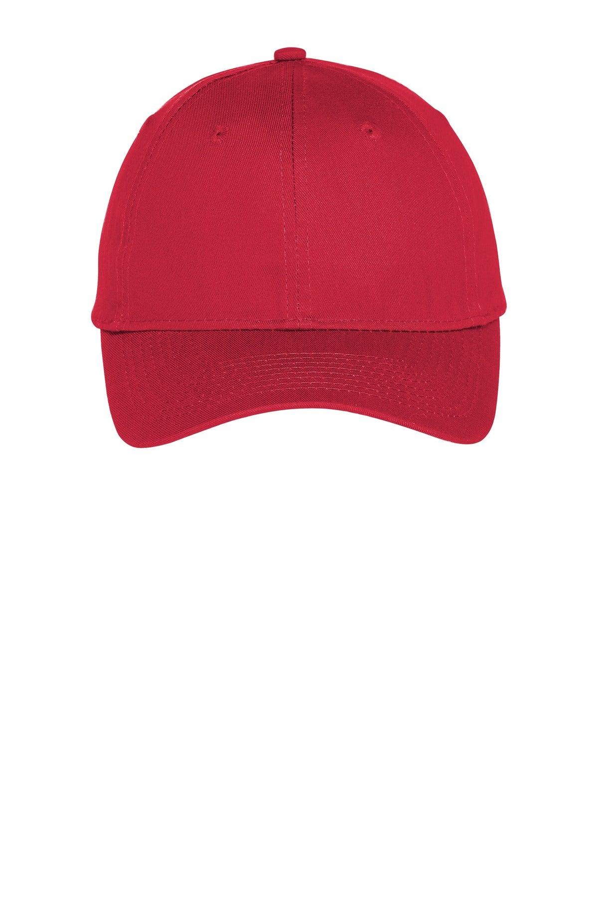 Port & Company Six-Panel Unstructured Twill Cap. C914 - Dresses Max