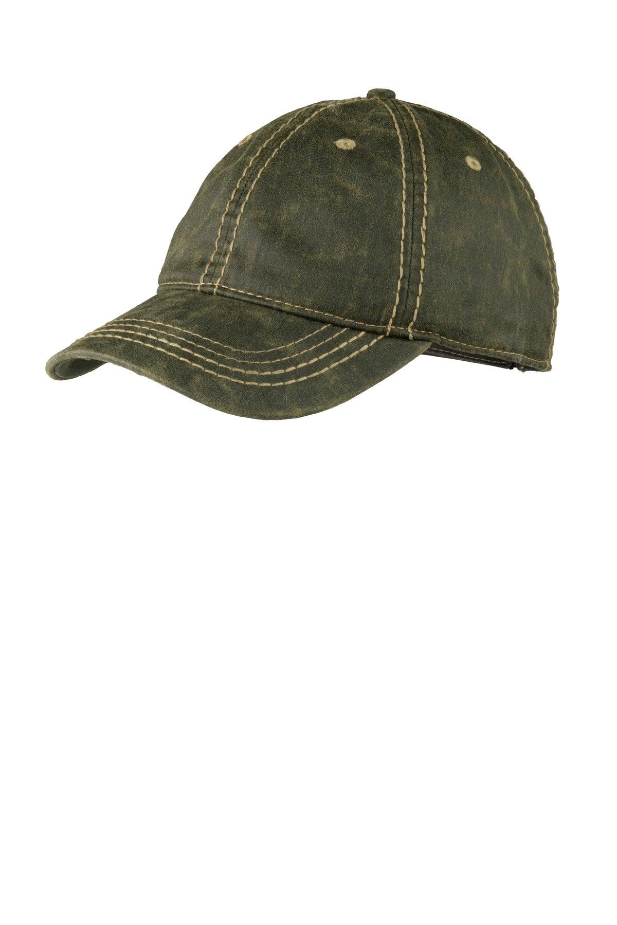 Port Authority Pigment Print Distressed Cap. C924 - Dresses Max