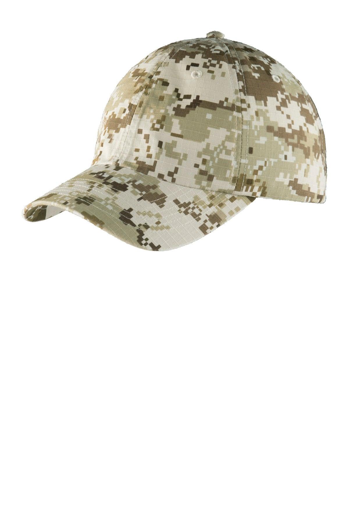 Port Authority Digital Ripstop Camouflage Cap. C925 - Dresses Max