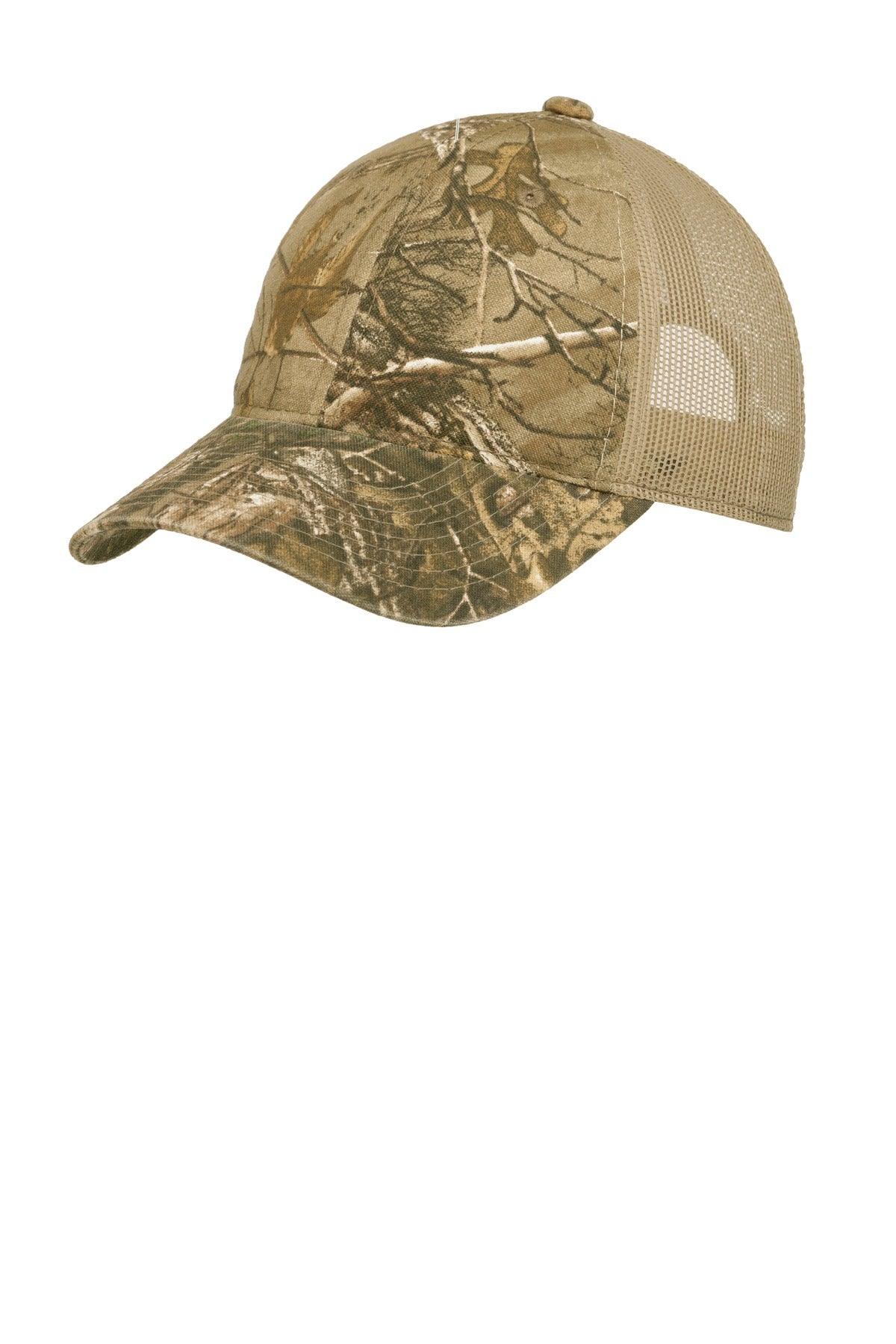 Port Authority Unstructured Camouflage Mesh Back Cap. C929 - Dresses Max