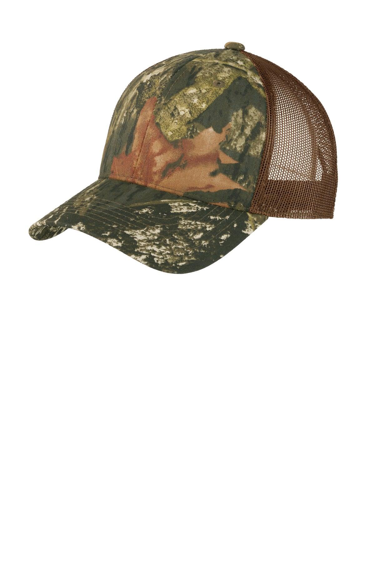 Port Authority Structured Camouflage Mesh Back Cap. C930 - Dresses Max