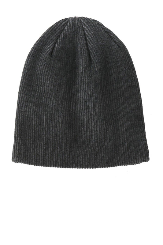Port Authority Rib Knit Slouch Beanie. C935 - Dresses Max