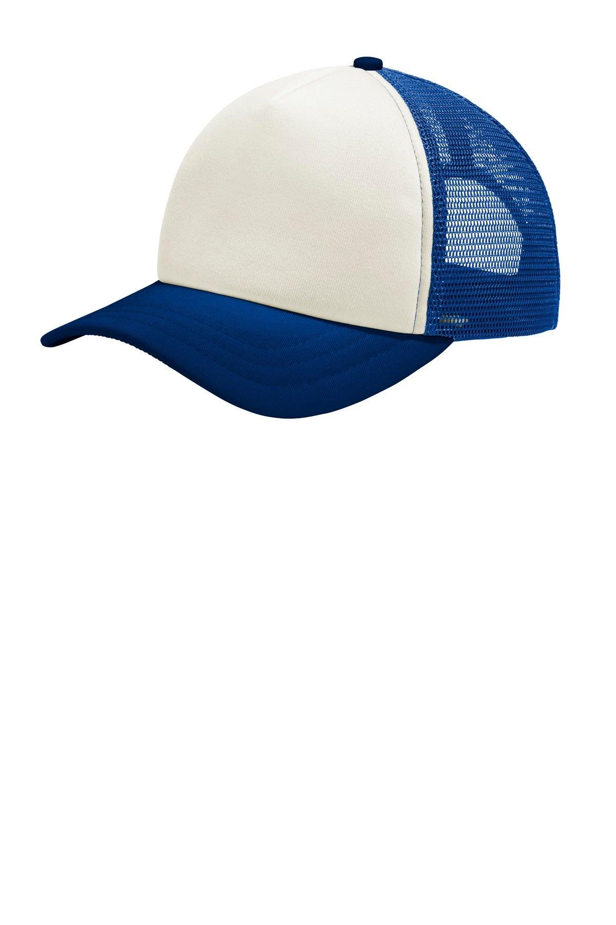 Port Authority 5-Panel Twill Foam Trucker Cap. C936 - Dresses Max