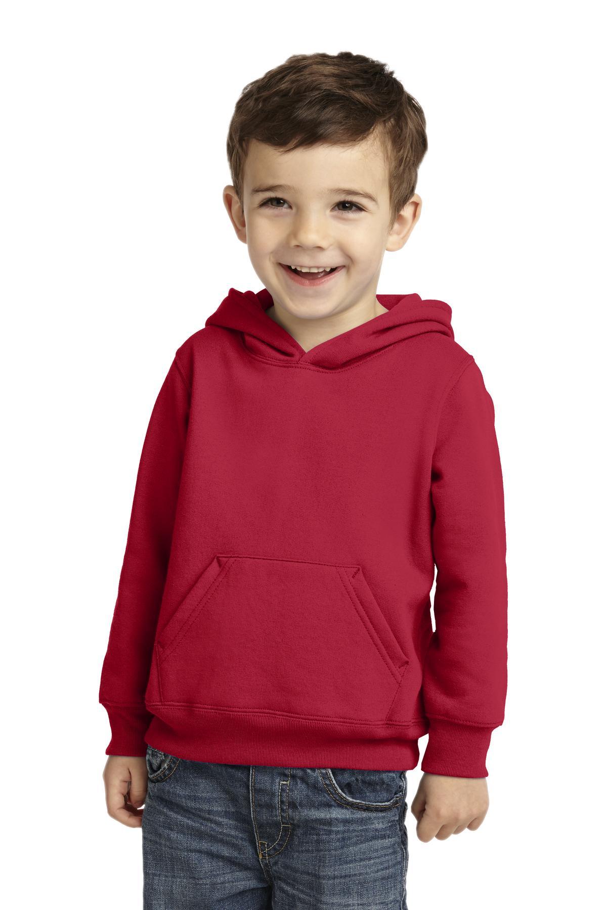 Port & Company Toddler Core Fleece Pullover Hooded Sweatshirt. CAR78TH - Dresses Max